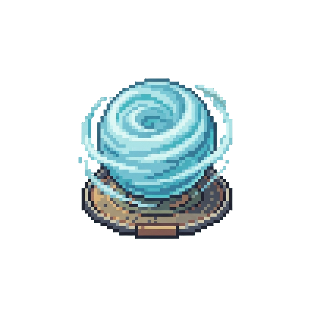A Sphere of Air Formed Beneath, Racing Around the Arena