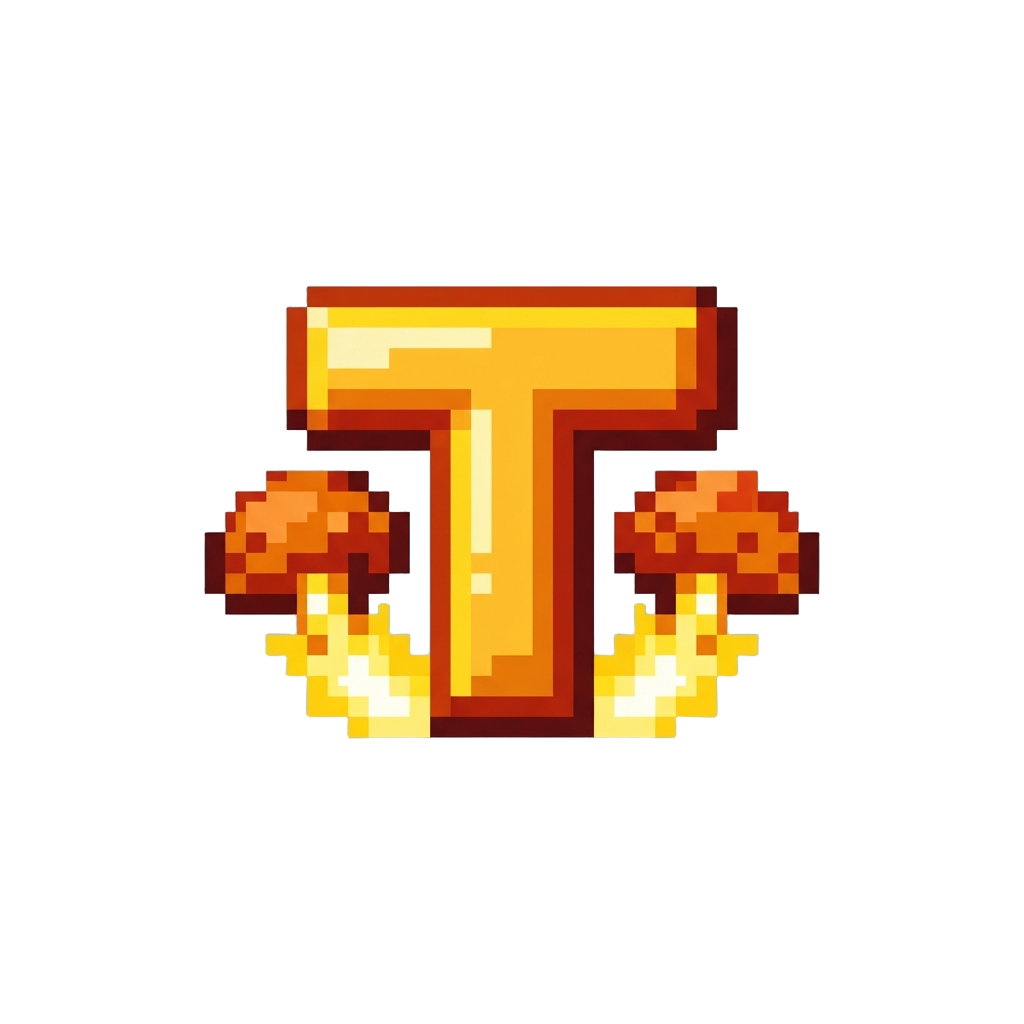 A Horse Stance T-shape Release Launching Two Mushroom Fire Blasts