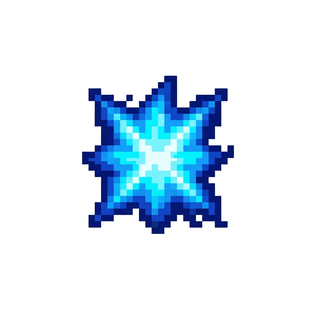 A Radiant Pulse of Blue Plasma Sparks