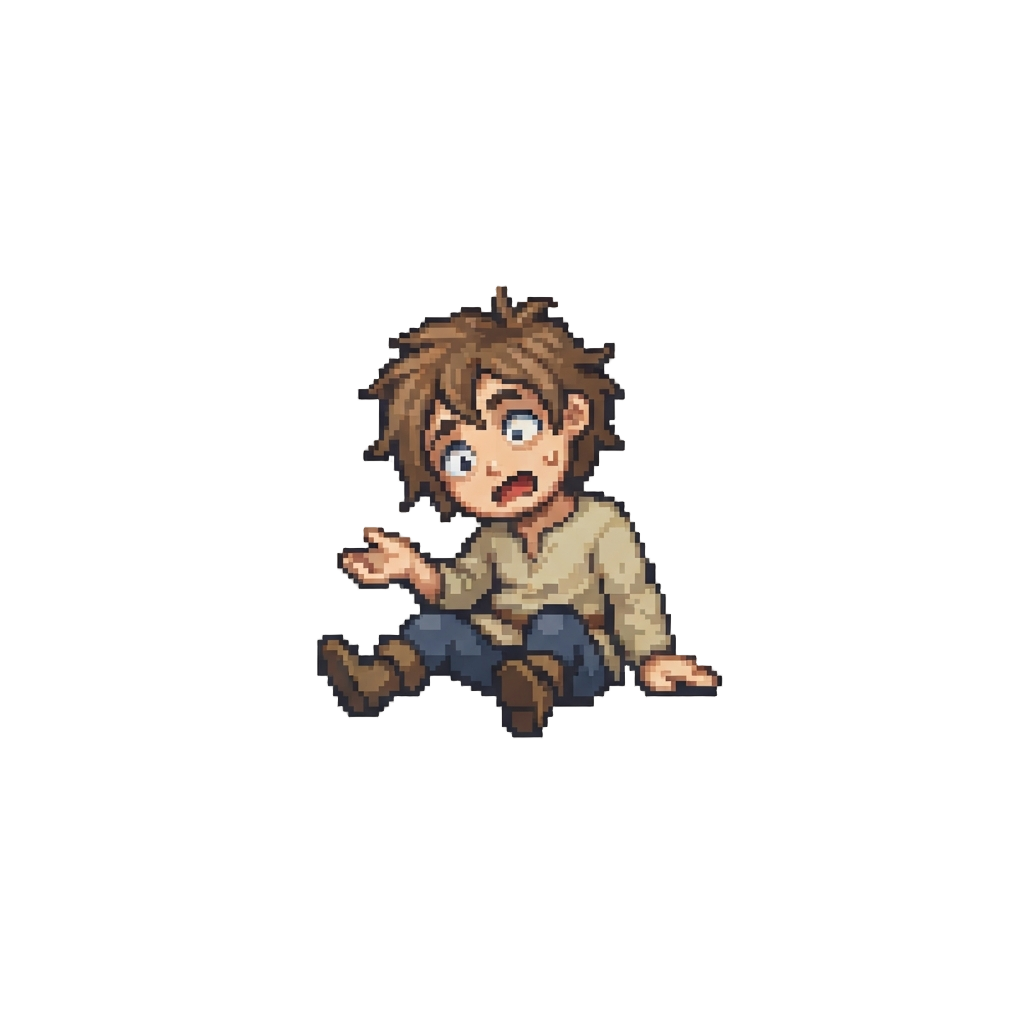 A Clumsy Roll-out Ending in a Confused Sitting Pose