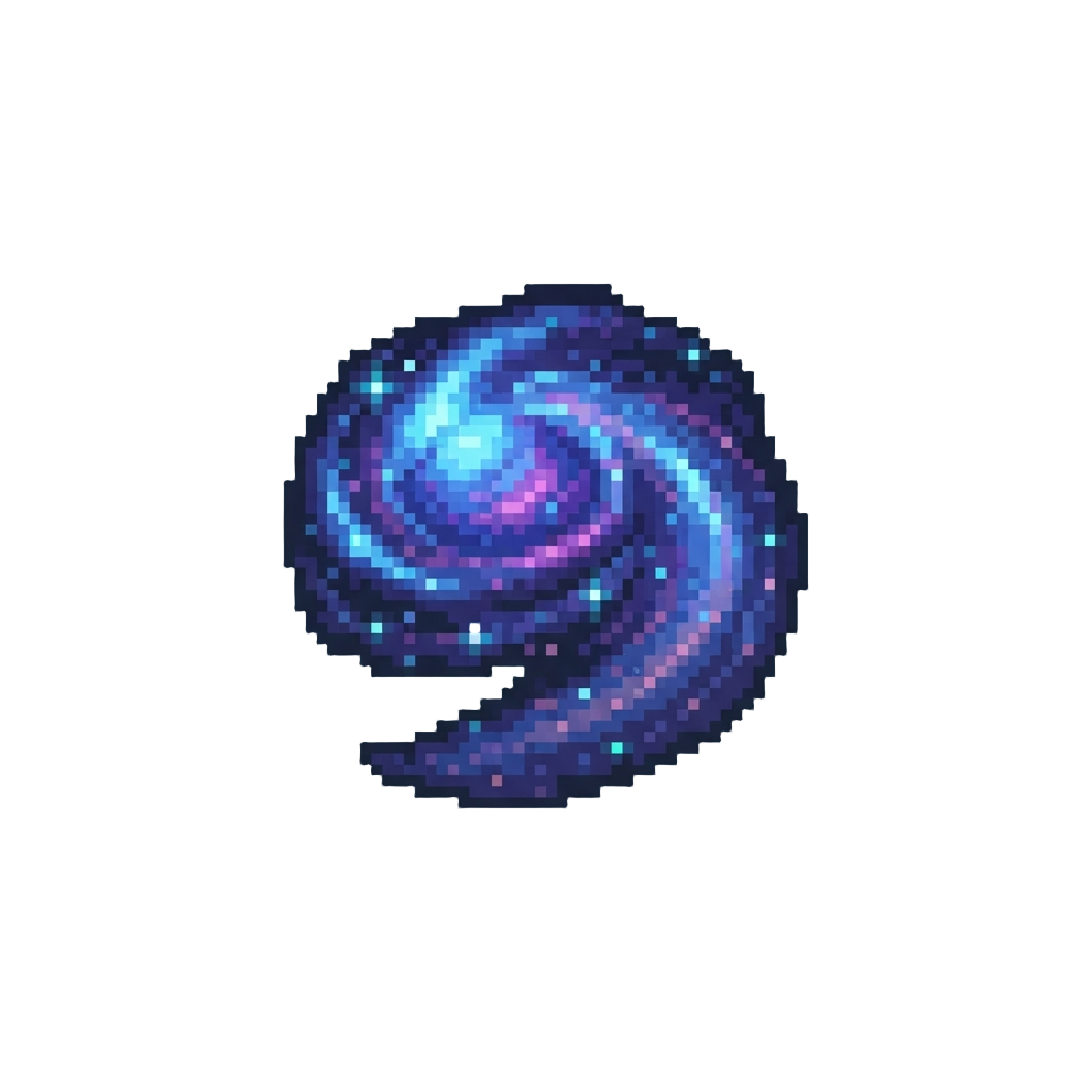 A Serene Bioluminescent Galaxy Cluster