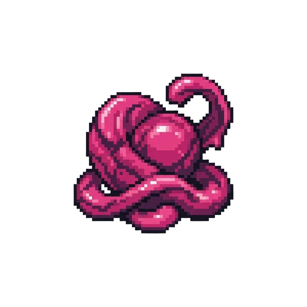 Hot Magenta Pink Symbiote