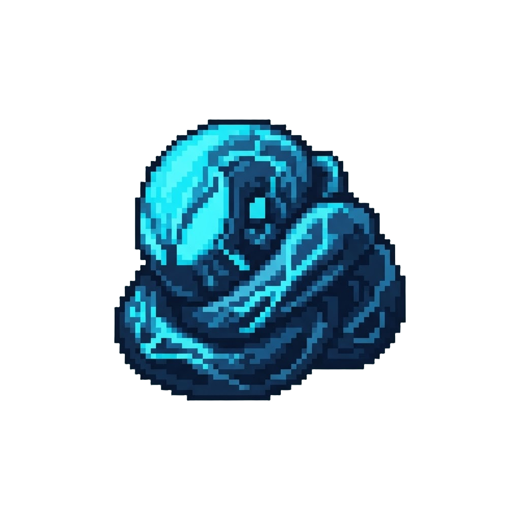 Electric Neon Blue Symbiote