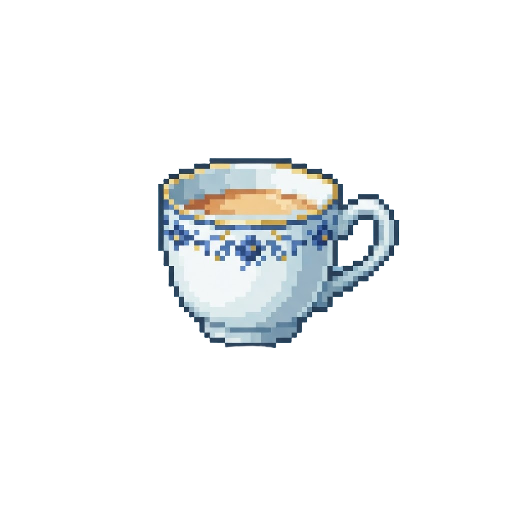 A Tiny Porcelain Teacup