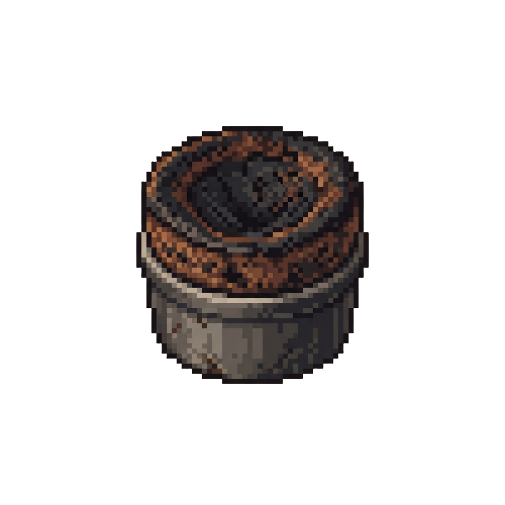 A Charred Burnt Soufflé Crater