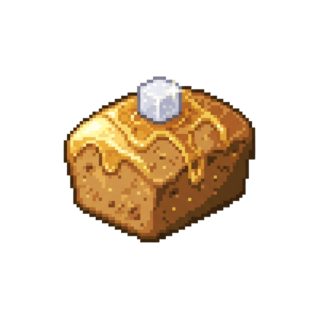 A Sparkling Golden Honey Cake