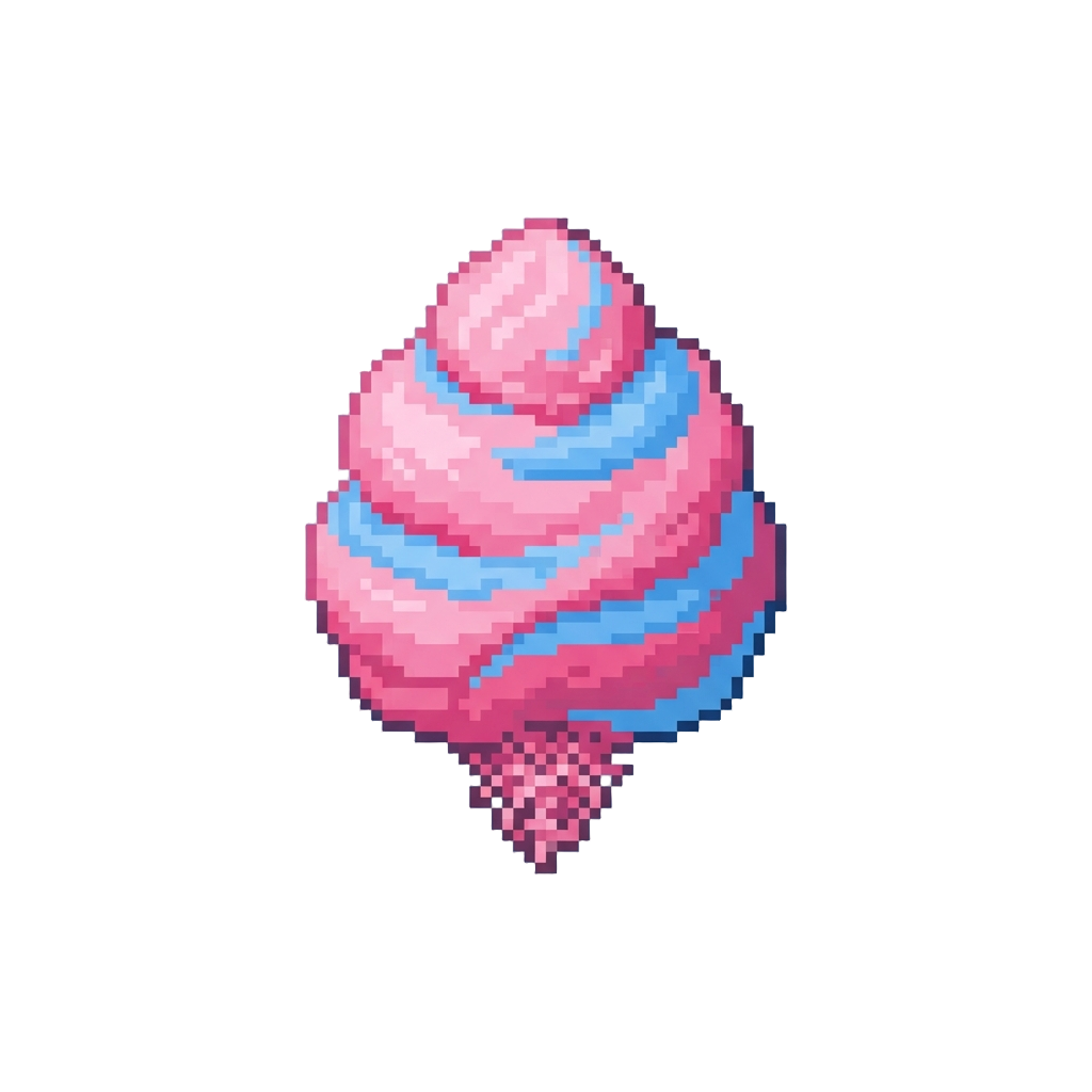A Mountain of Fluffy Woolly Cotton Candy