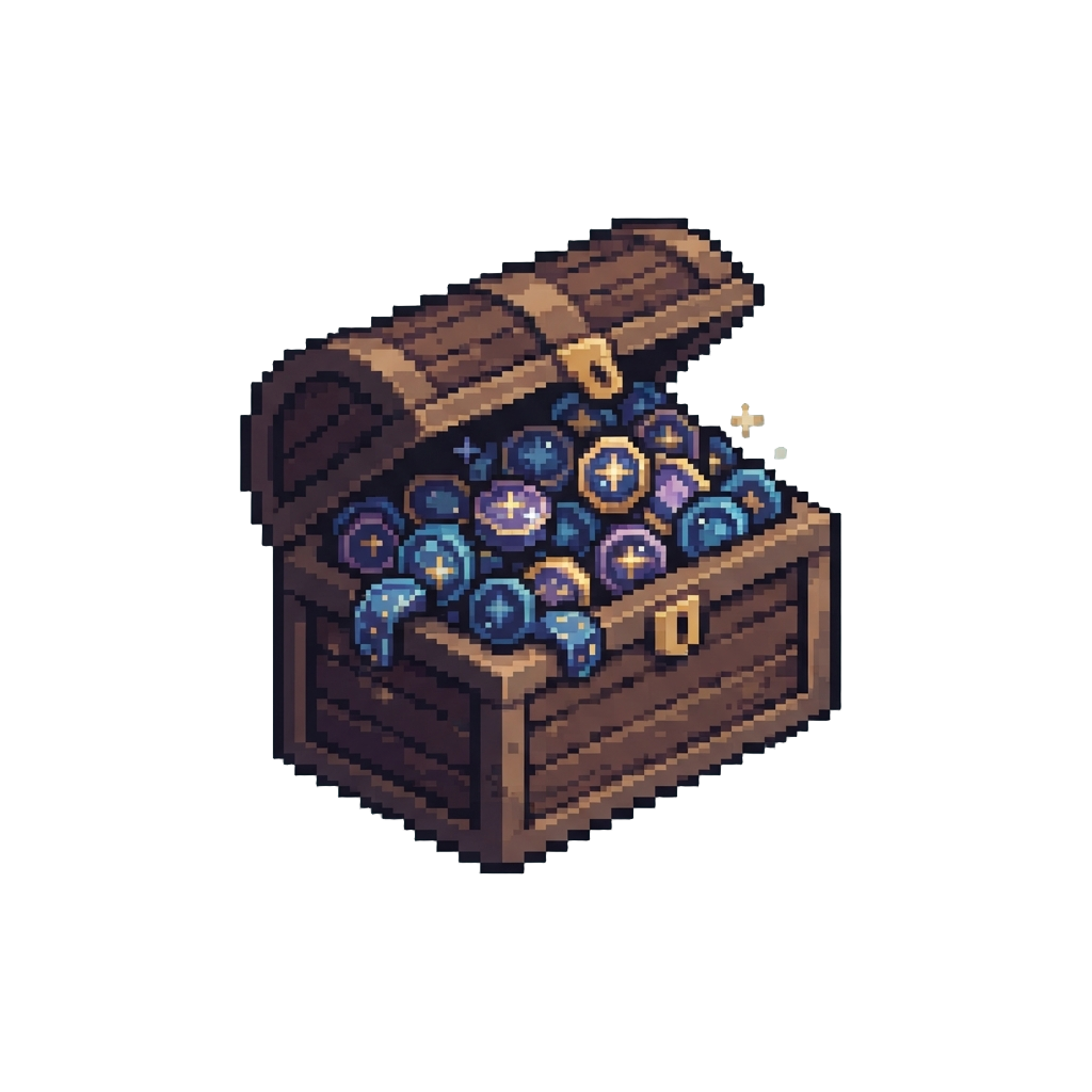 A Hoarded Chest of Glittering Cosmic Credits