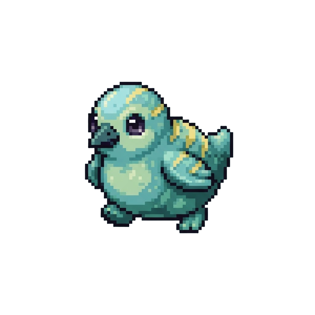 A Waddling Stretchable Bird-like Alien
