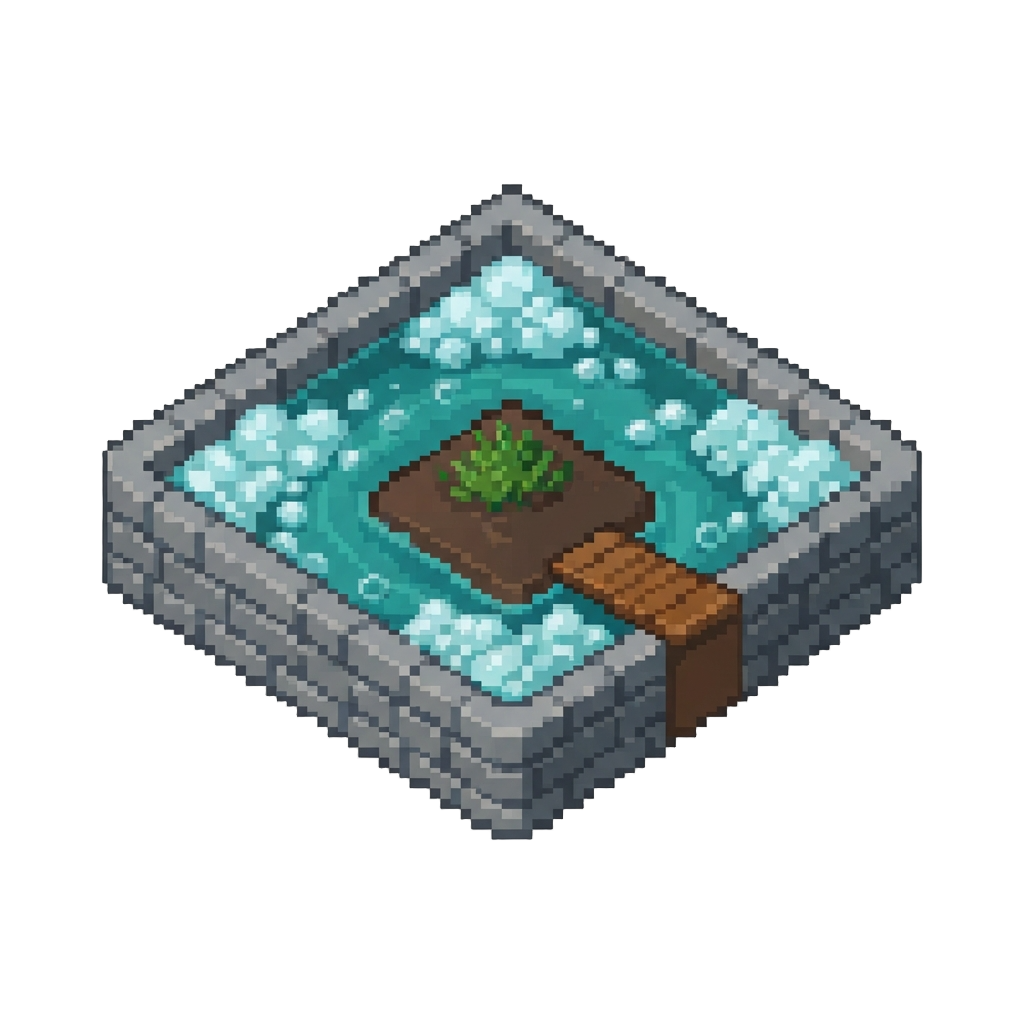 A Giant Foam-filled Moat