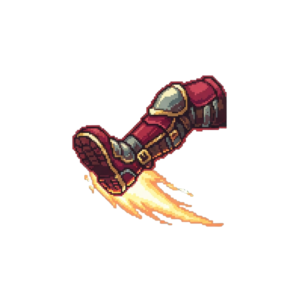 A Mega Flying Kick