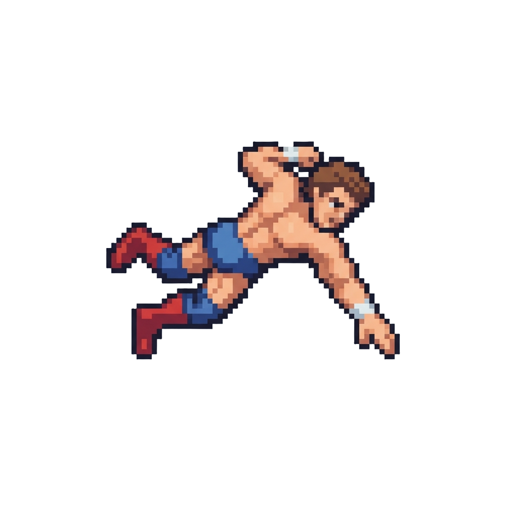 A High-flying Elbow Drop