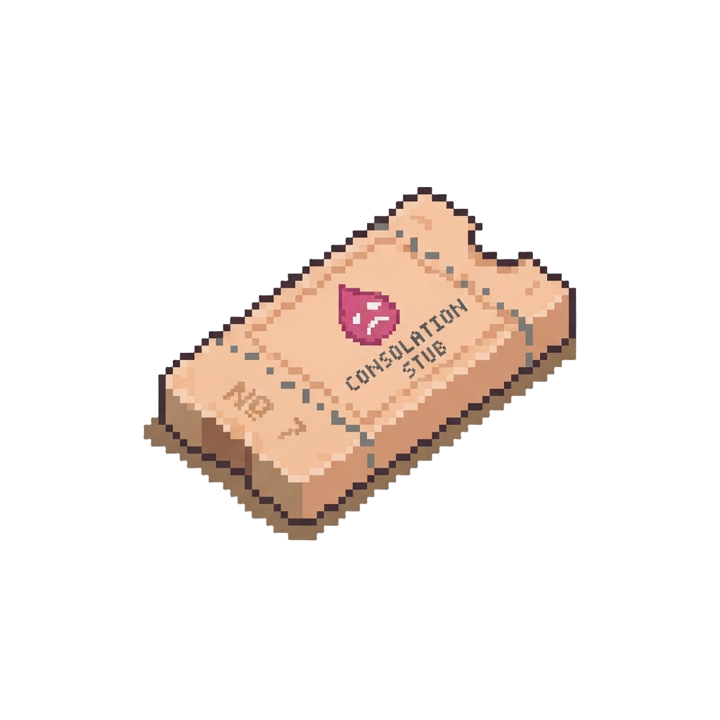A Tiny Consolation Ticket Stub