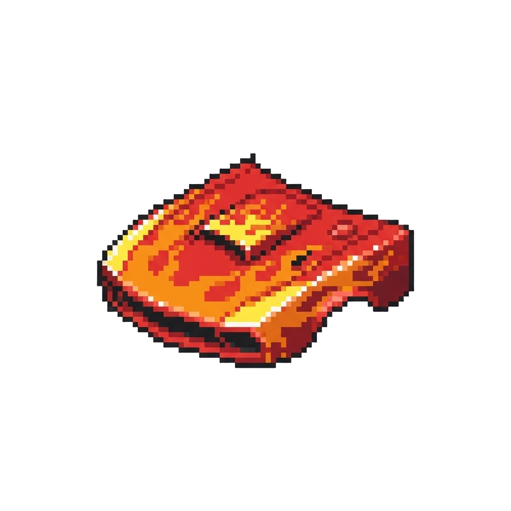 A Flame-decal Sports Car Hood