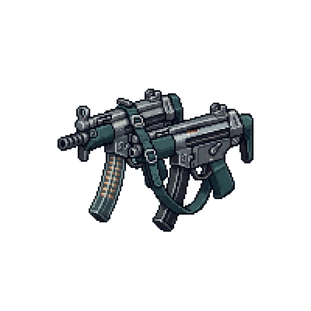 A Dual Smg Sidearm Set