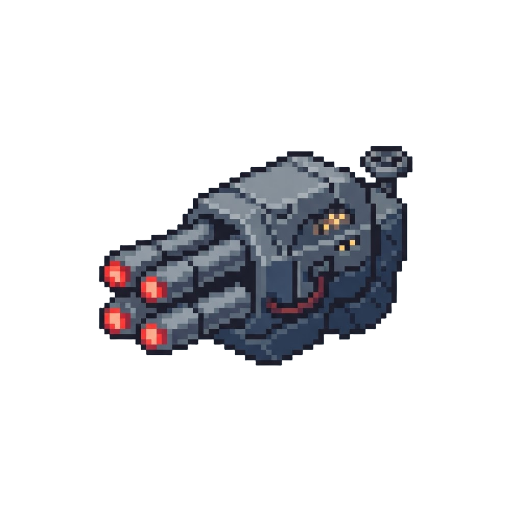 A Quad-cannon Rotary Laser Gun