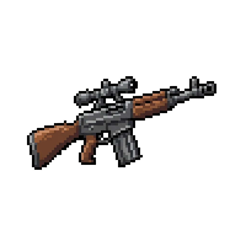 A Scope-mounted Battle Rifle