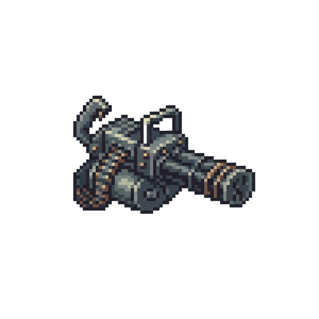 A Twin-barrel Heavy Minigun