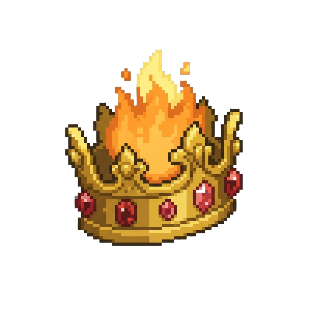Absolute Power with a Blazing Crown