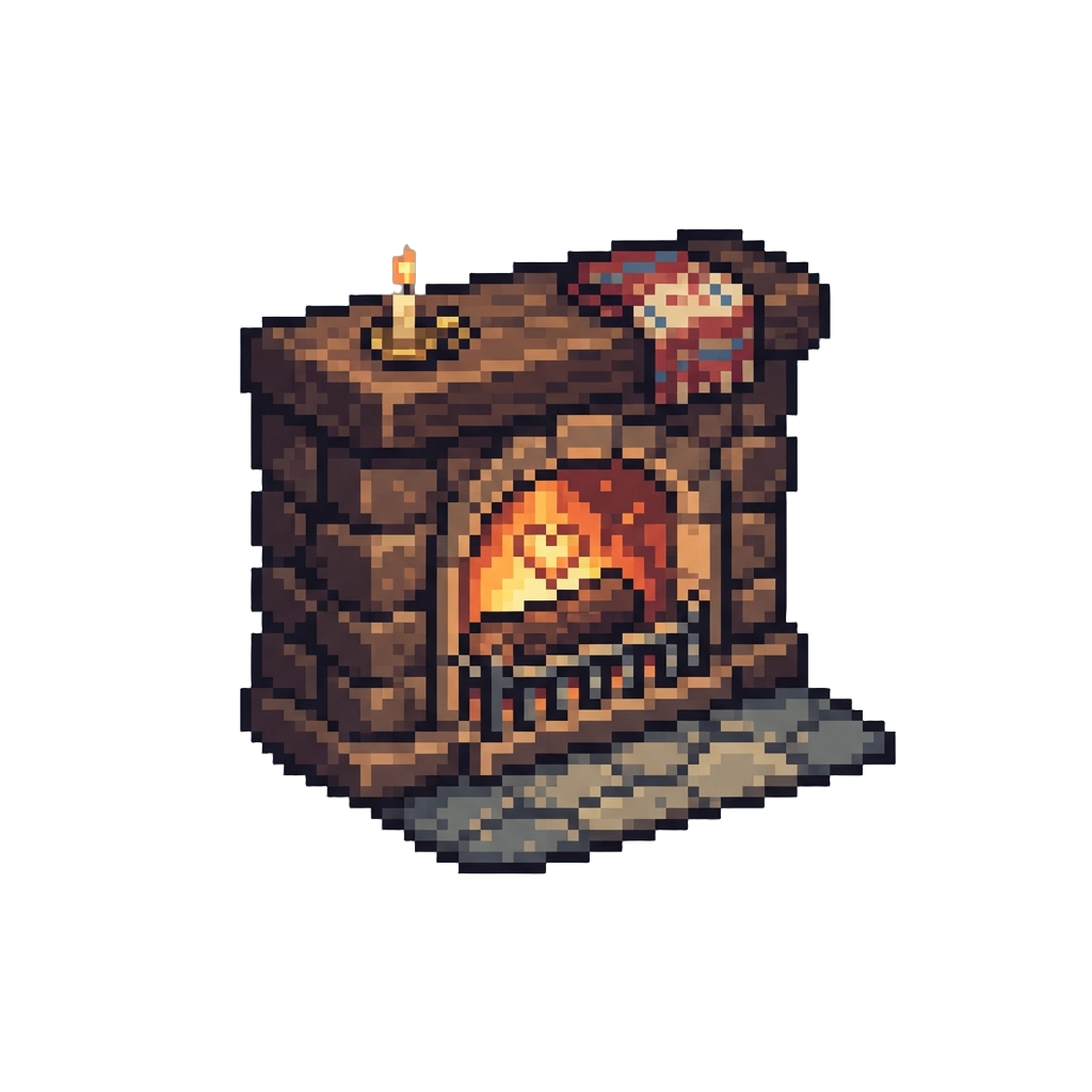 A Cozy Fireside Love Feature