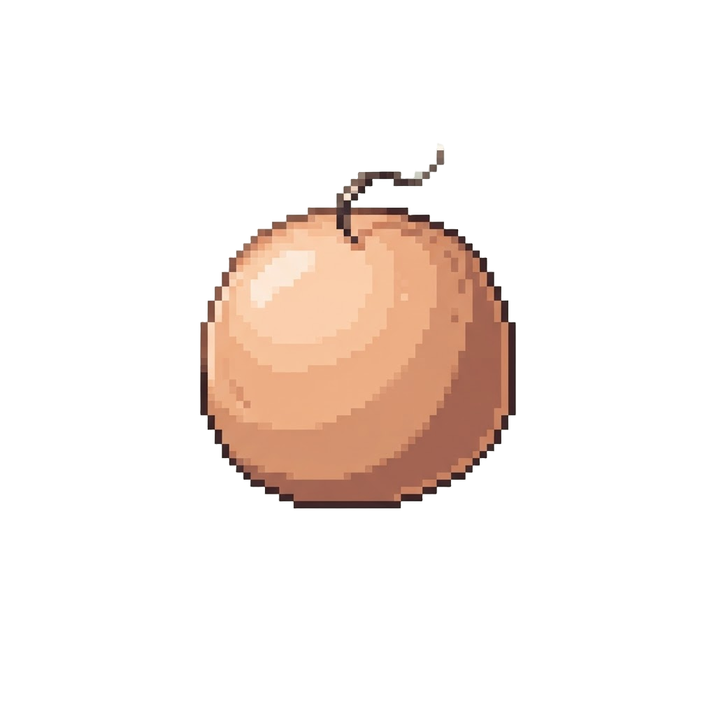 A Polished Bald Top with a Tiny Single Strand of Hair Floating