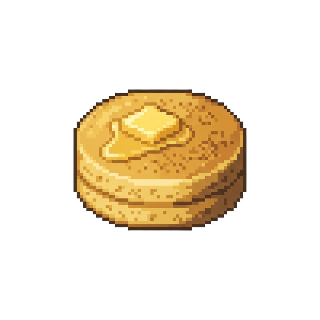 A Golden Butter-drenched Pancake