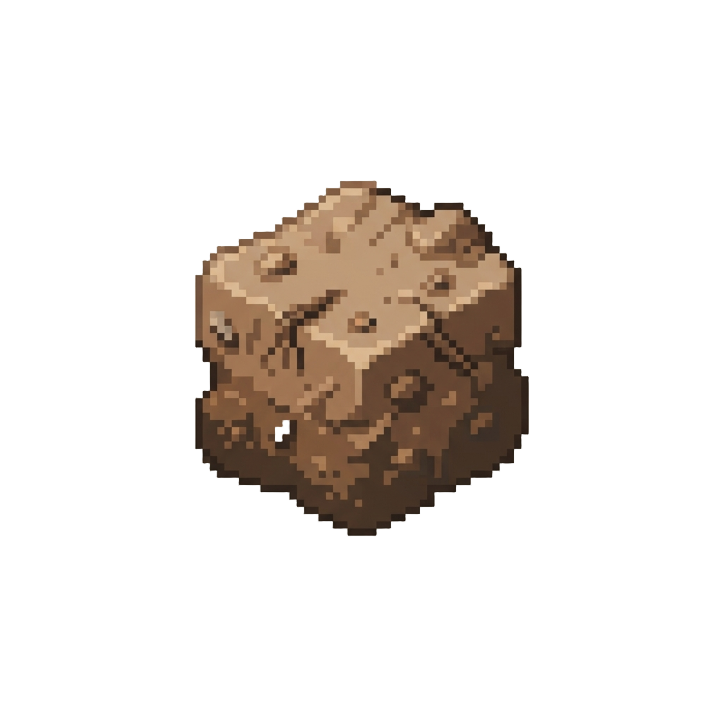 A Chunk of Dirt Block