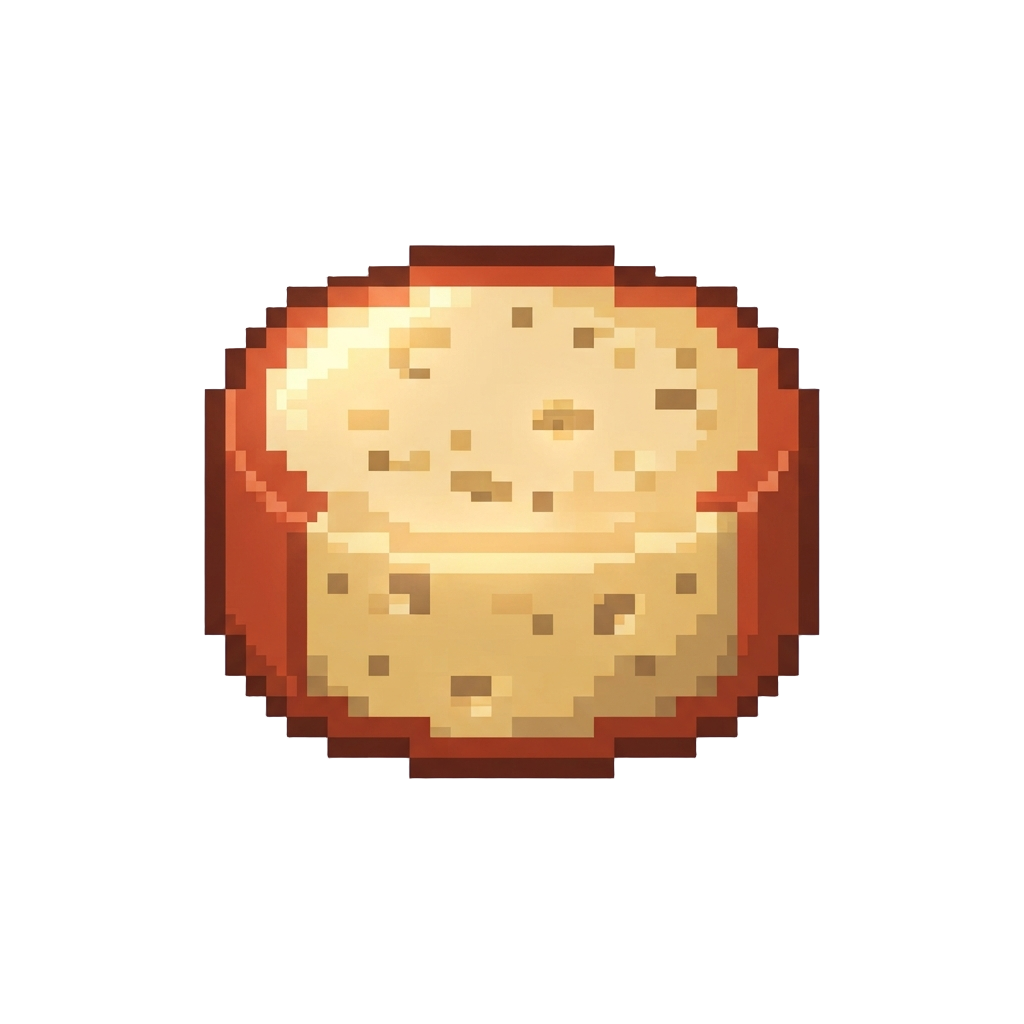A Glowing Full Moon Wheel of Creamy Gouda