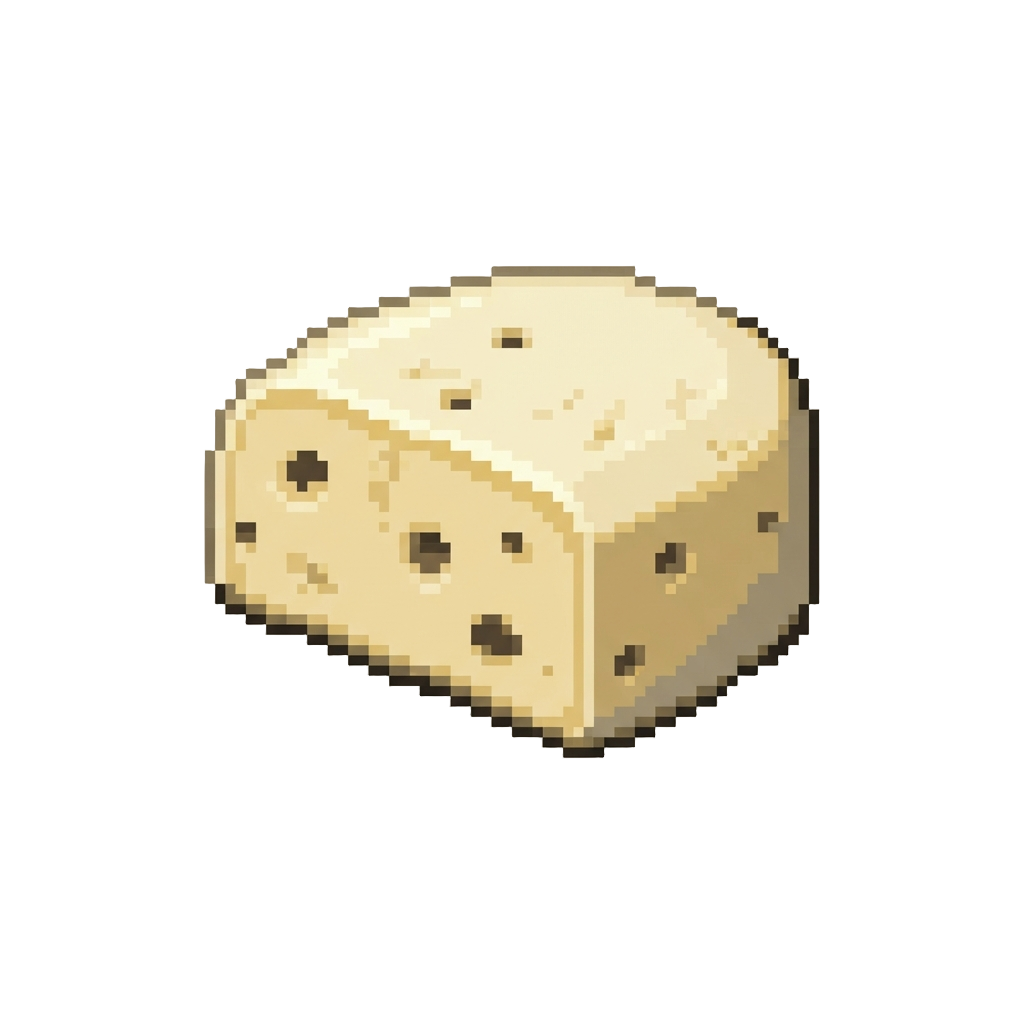 A Half Block of Savory Provolone