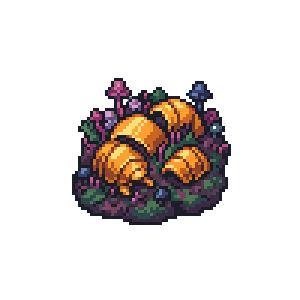 Nausicaa of the Valley of the Wind Golden Ohmu Field Under Toxic Spores