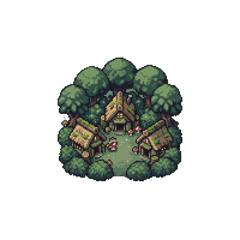 Pom Poko Magical Raccoon Village in the Woods