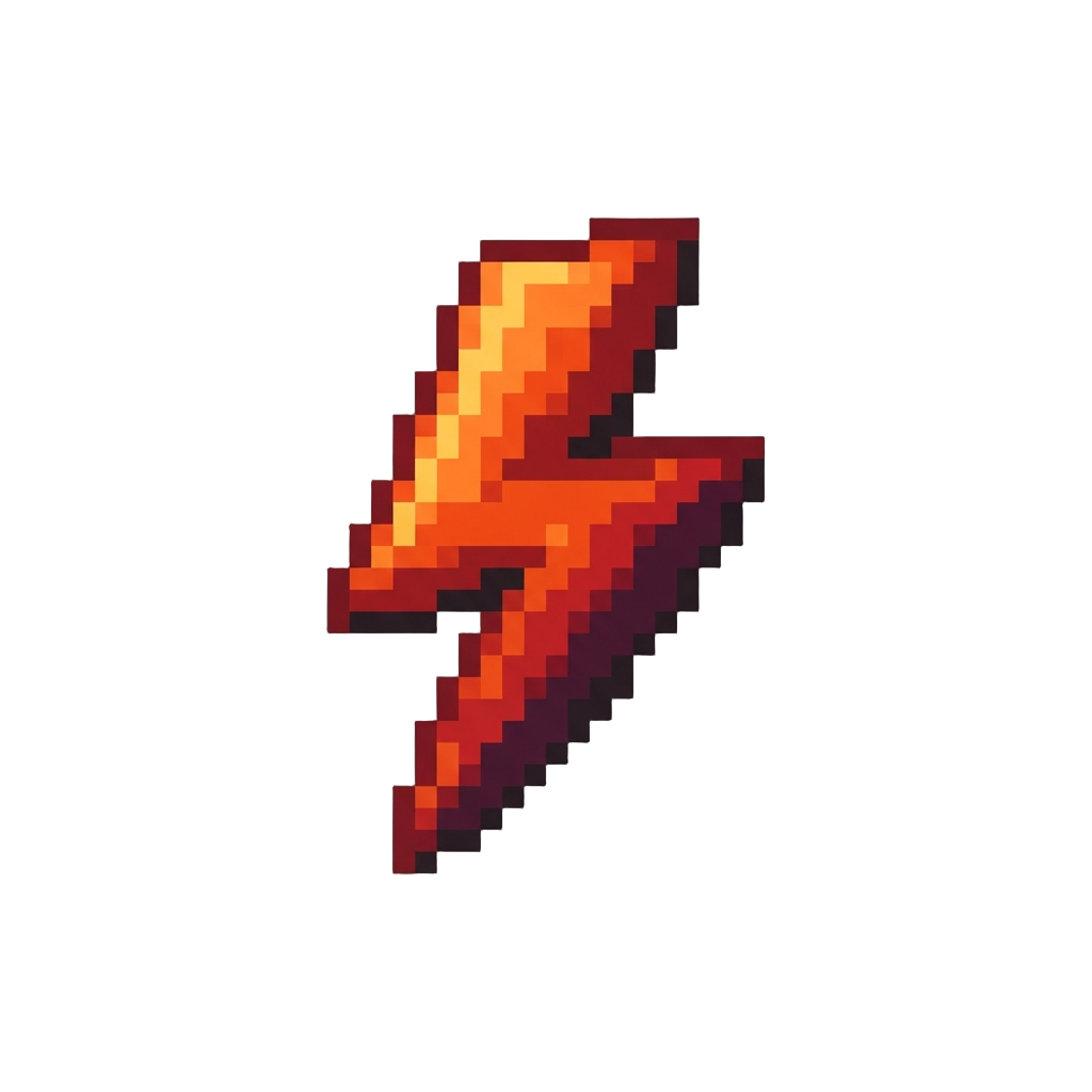 Smoldering Ember Red Lightning