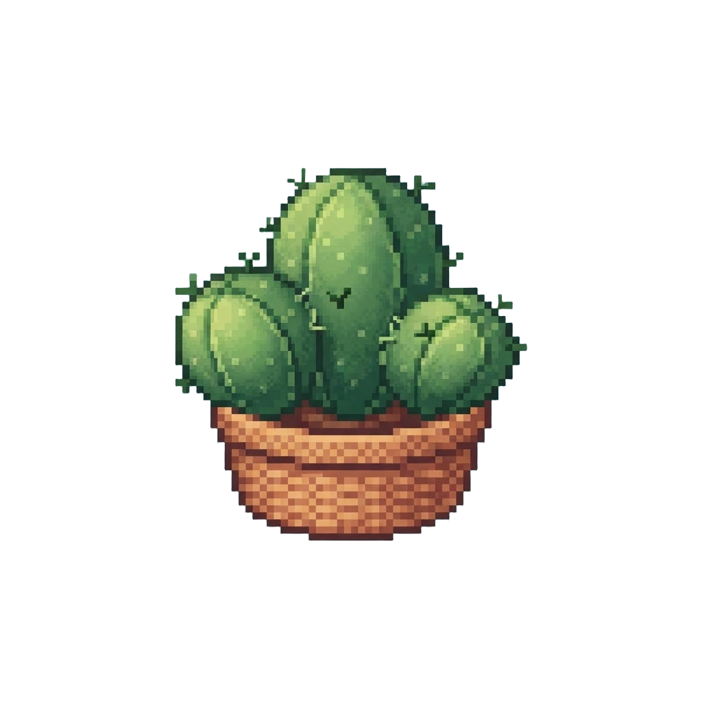 A Patch of Prickly Soft Toy Cacti
