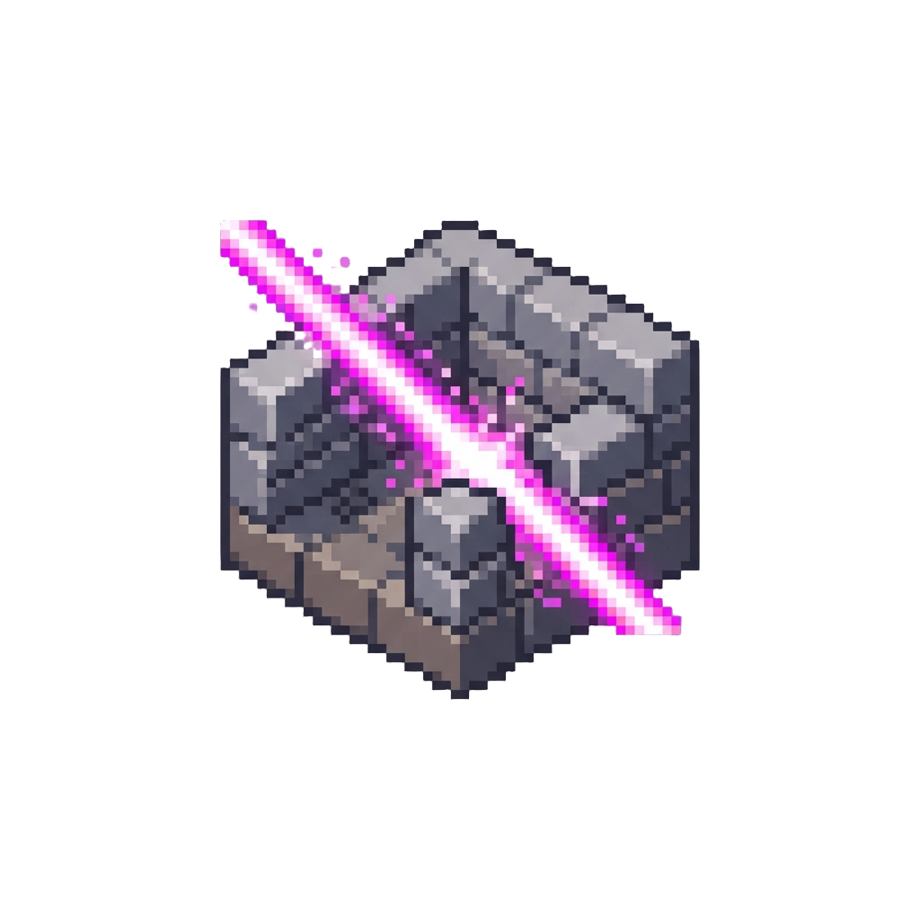 A Piercing Laser Beam Slicing Through the Arena