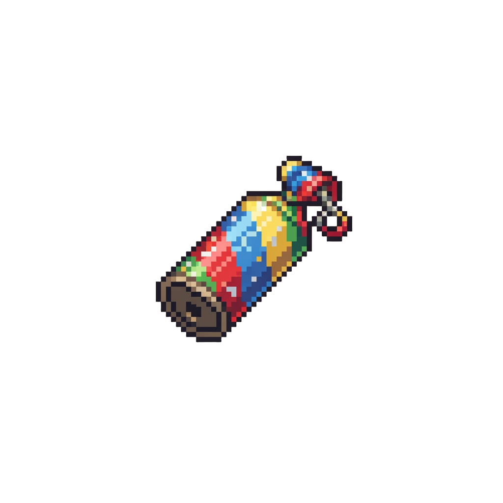 A Tiny Paper Party Popper Pop