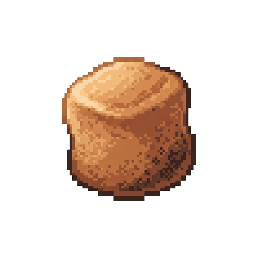 A Perfectly Roasted Fluffy Marshmallow