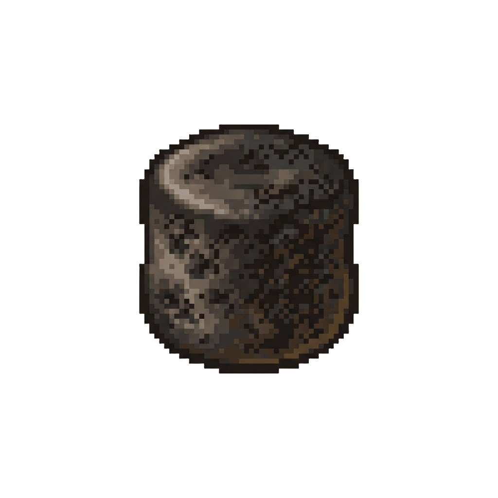 A Completely Blackened Marshmallow