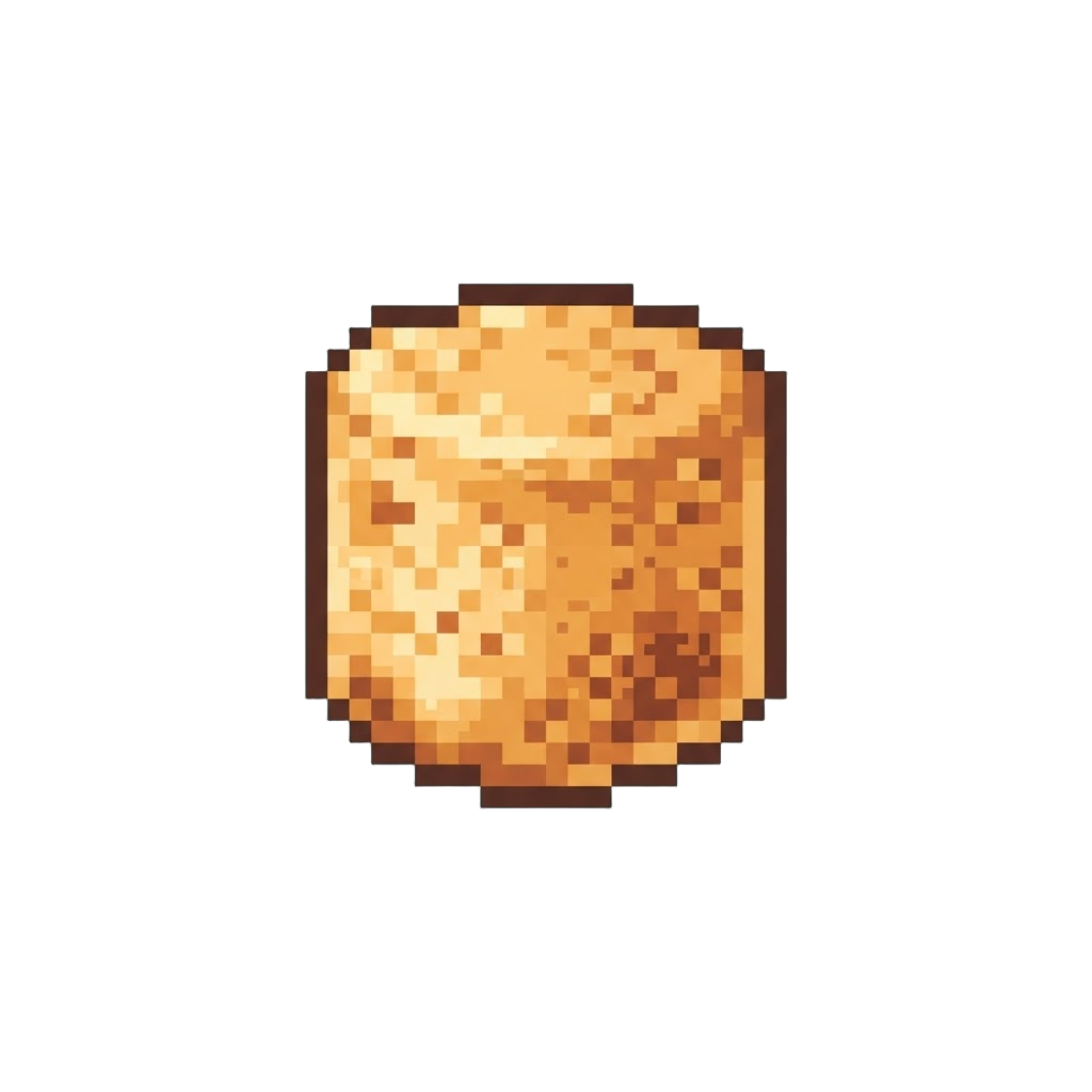 A Golden Amber Marshmallow