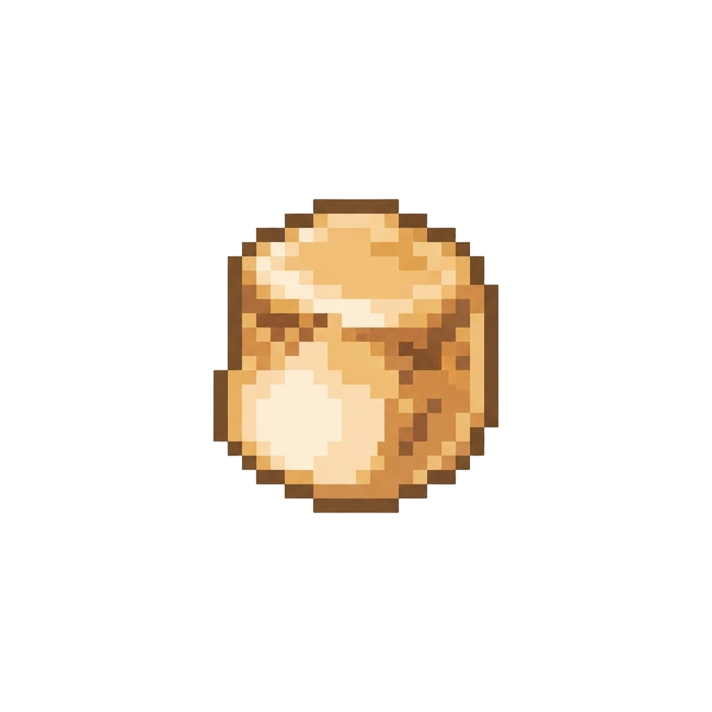 A Soft Golden-tan Roasted Marshmallow