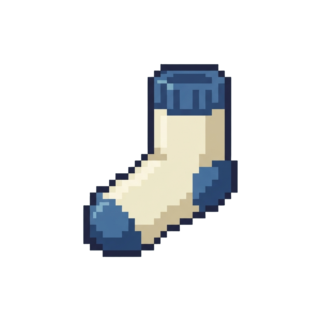 A Game Show Titled 'guess Which Sock Is Yours' Showing Familiar Socks