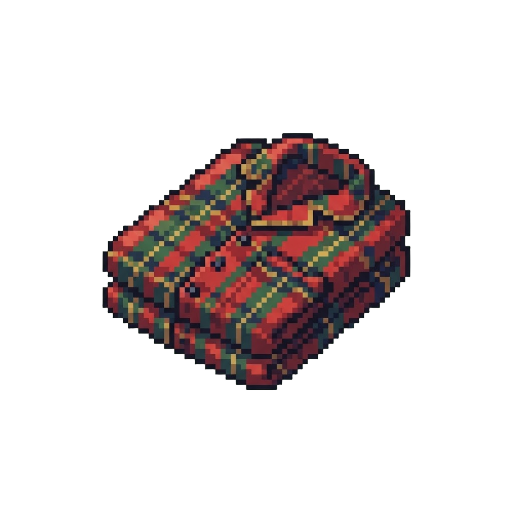 Classic Red-and-green Plaid Pajamas