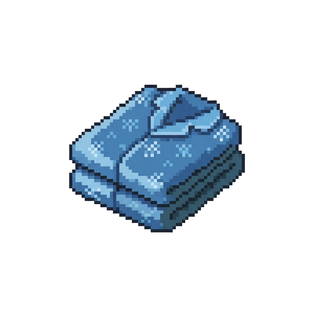 Fuzzy Blue Snowflake Pajamas