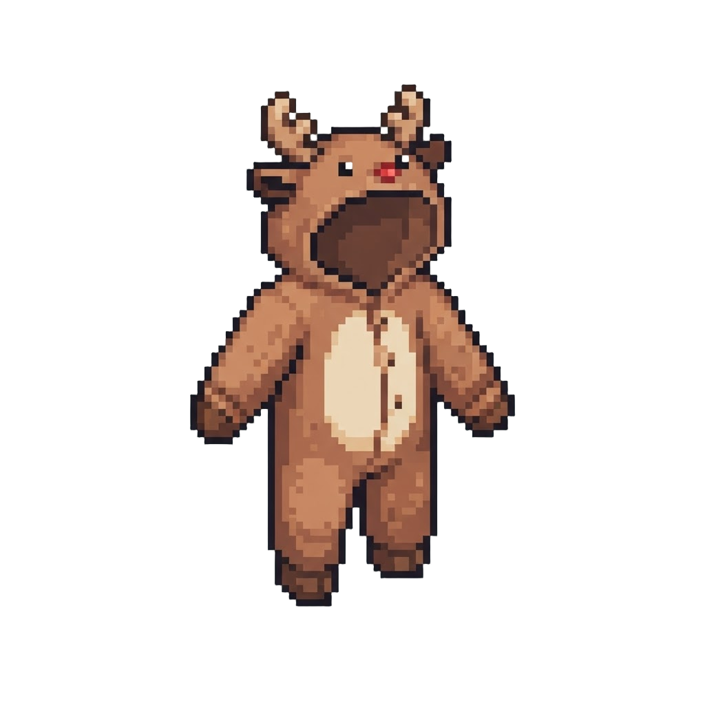 Onesie Reindeer Pajamas