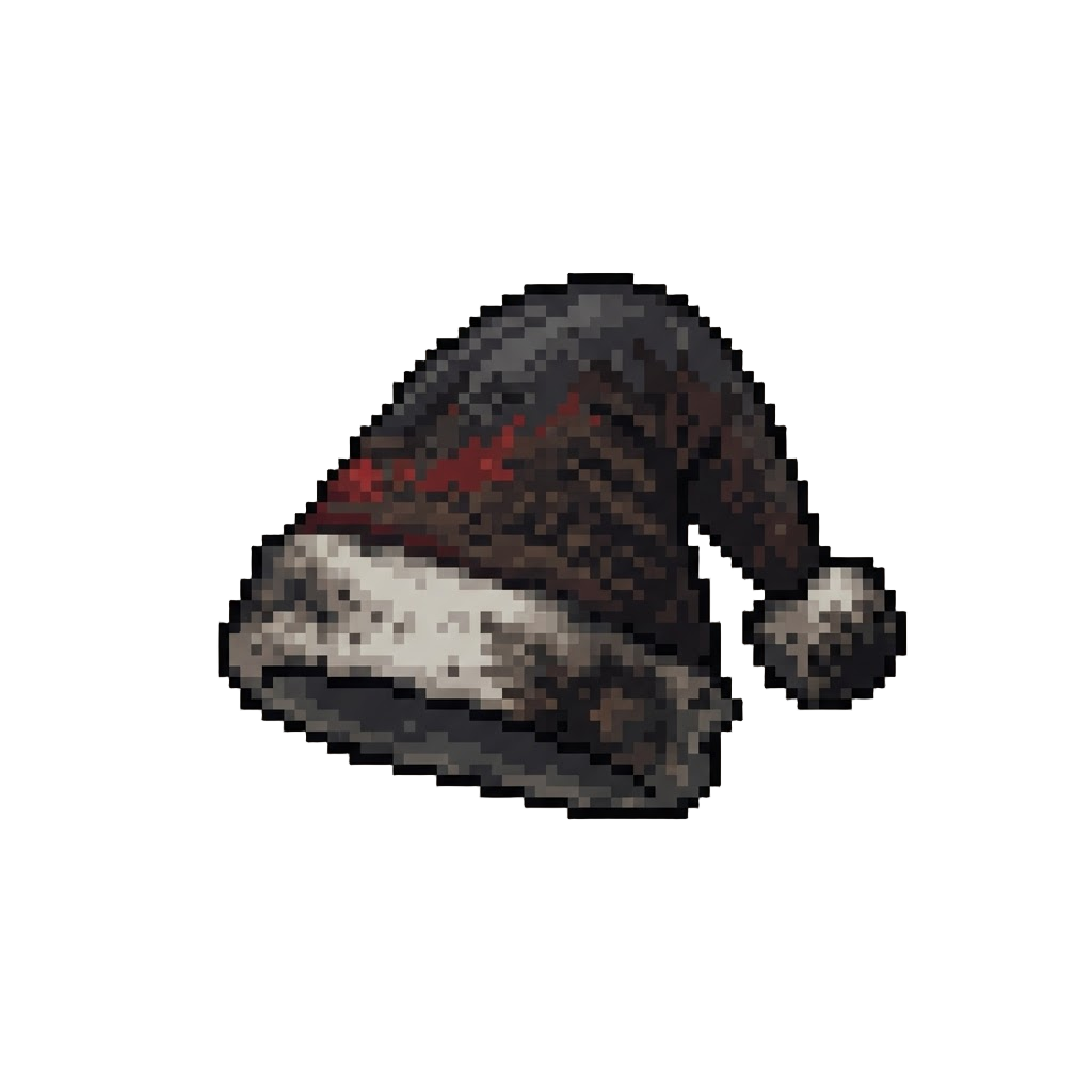 A Charred Santa Hat