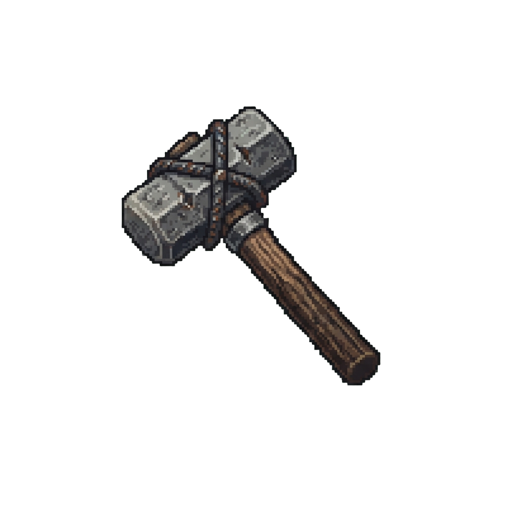 A Heavy Rebar-reinforced Sledgehammer