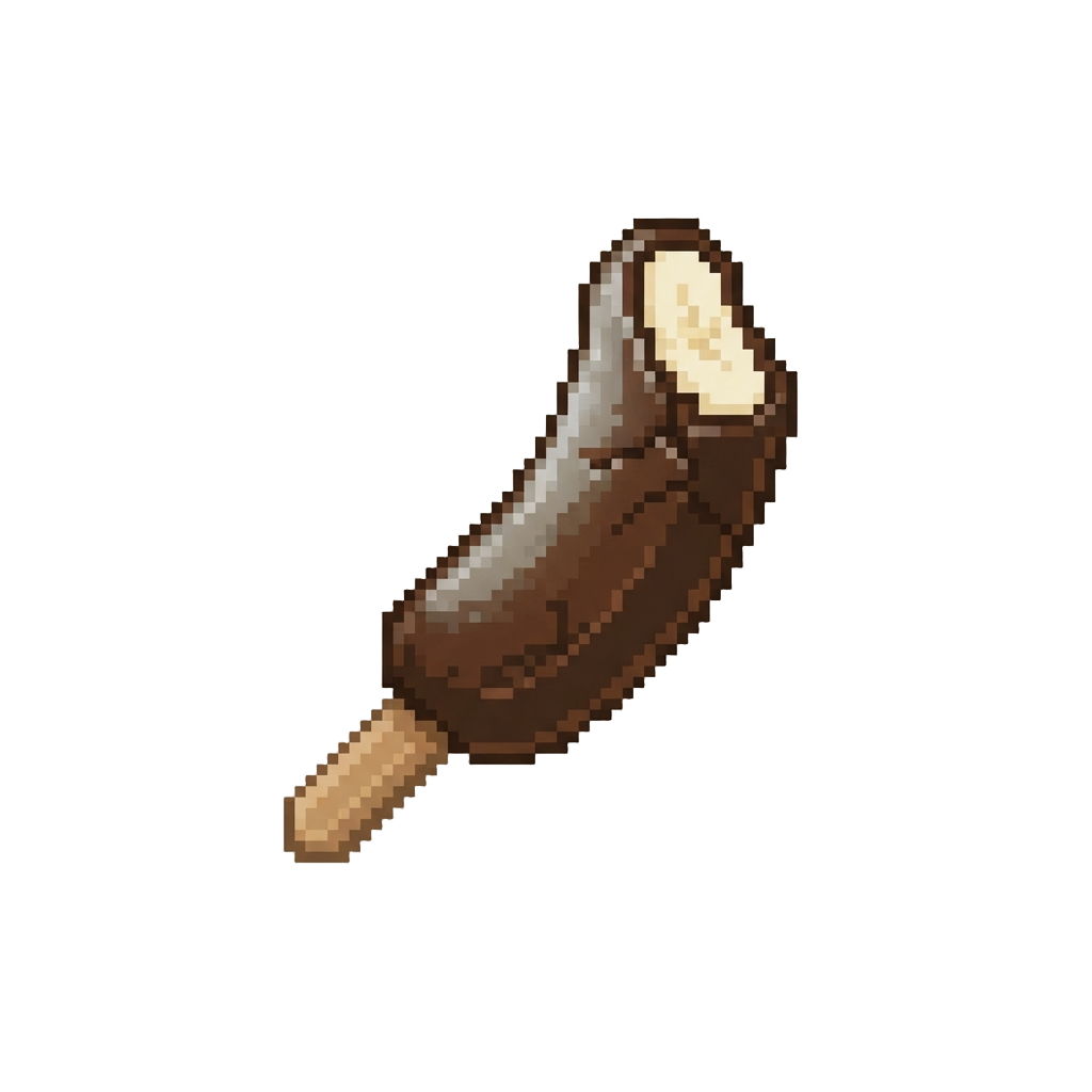 Frozen Chocolate-covered Banana