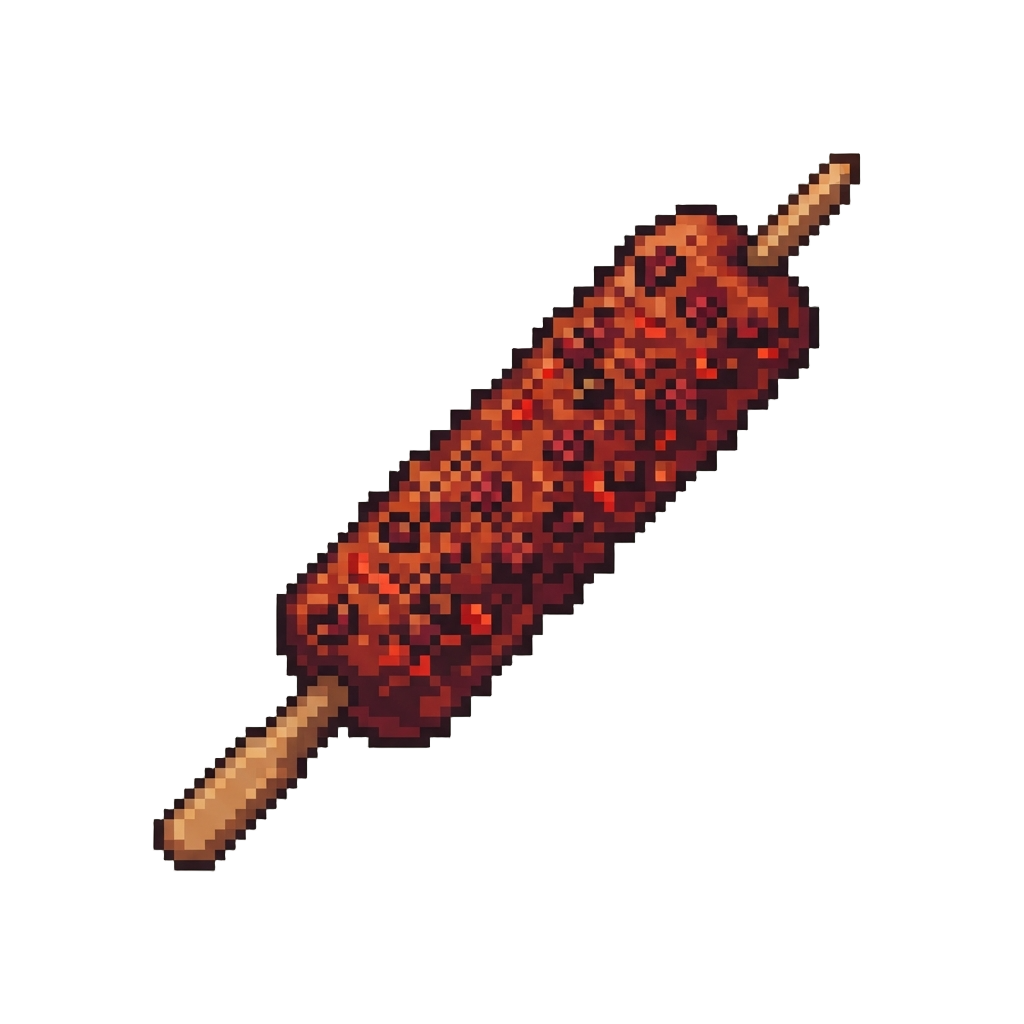 Szechuan Peppercorn Coated Skewer