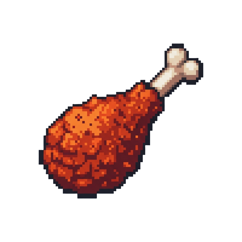Volcanic Habanero Fried Drumstick