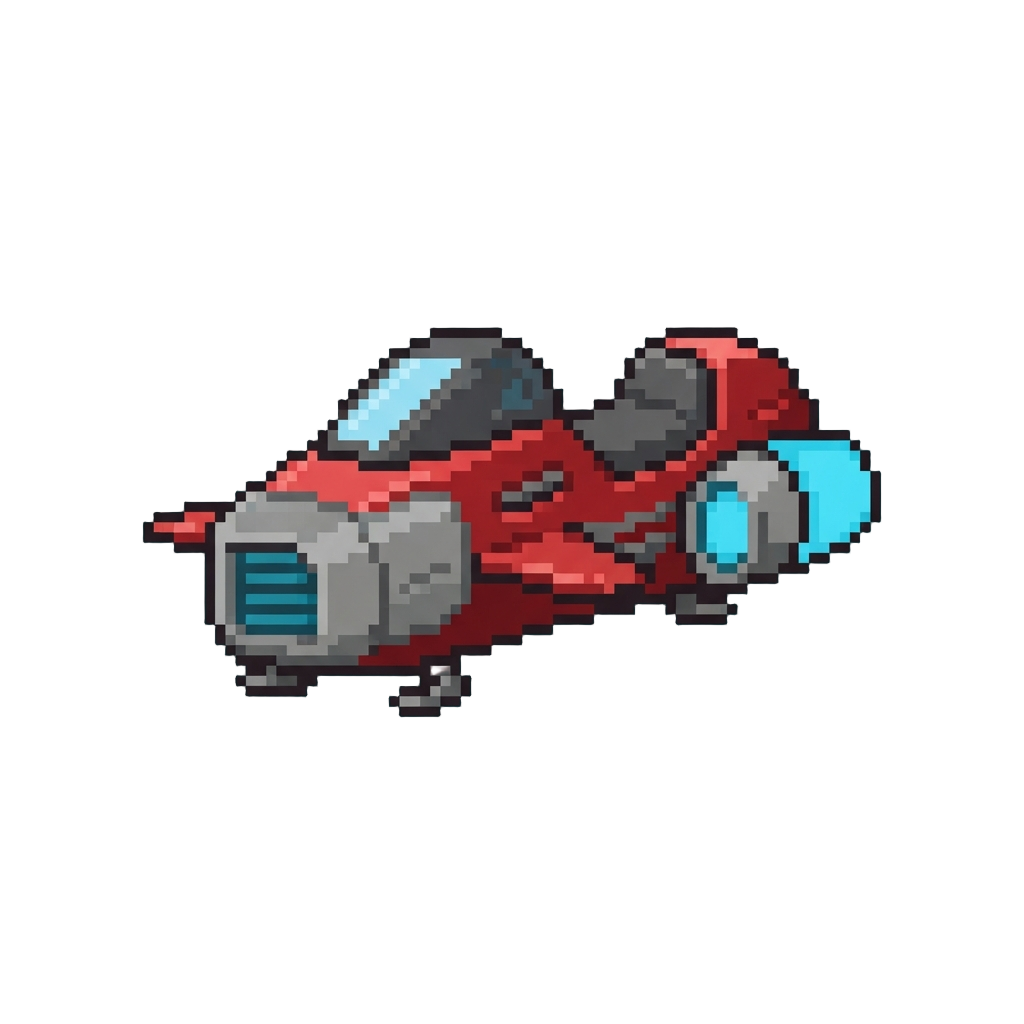 A Futuristic Speeder Bike Chase