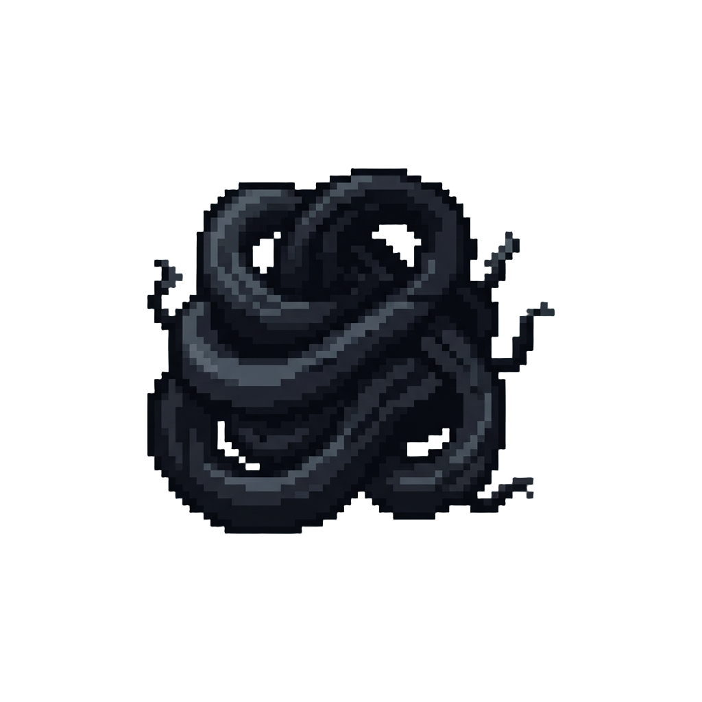 A Sprawling Void-black Tendril Entity